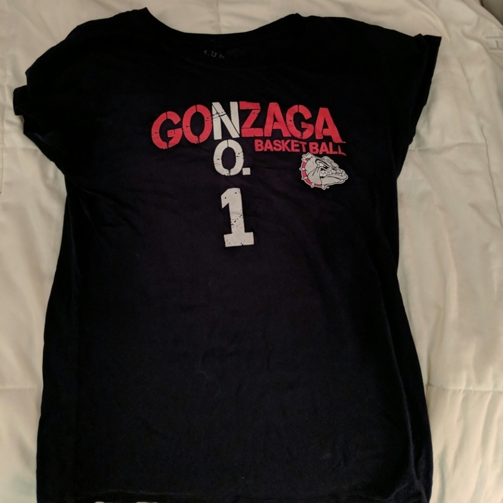 Gonzaga basketball ladies tee